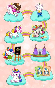 Unicorn Coloring Girl Games 5