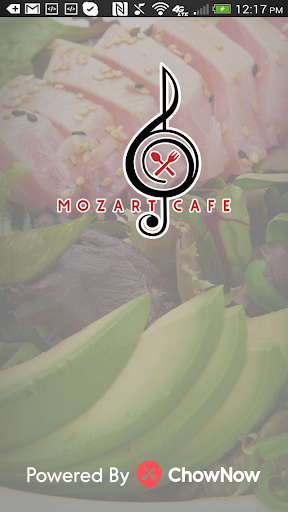 Android application Mozart Cafe Boca screenshort