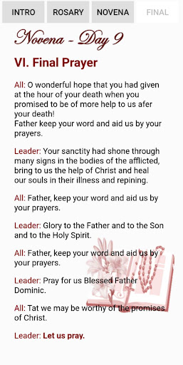 Saint Dominic Devotion