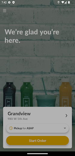 Zest Juice Co Screen 2