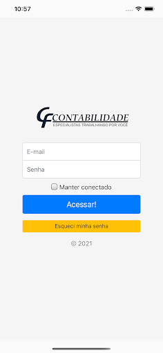 Android application CF Contabilidade Piabetá screenshort