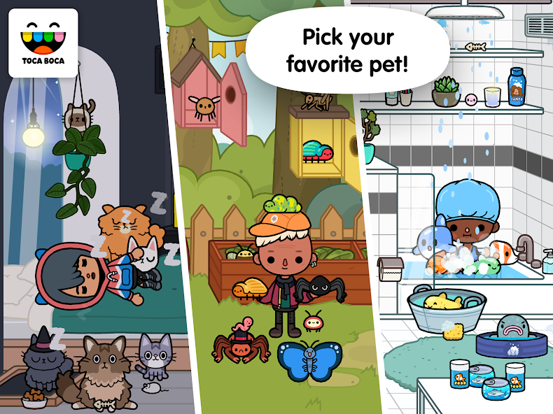 Toca Life: Pets banner