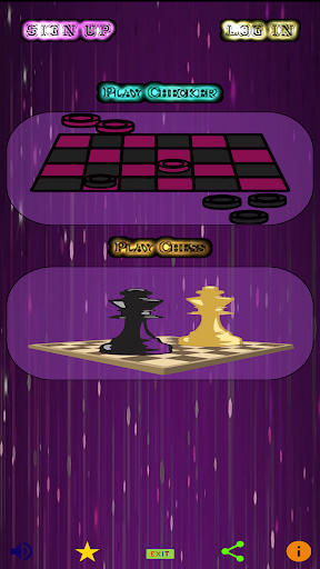 Android application Chess and Checkers Game screenshort