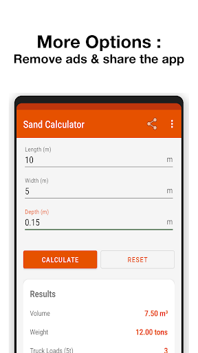 Sand Calculator screenshot 5