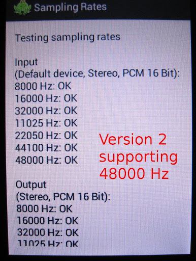 Samping Rates Screen 3