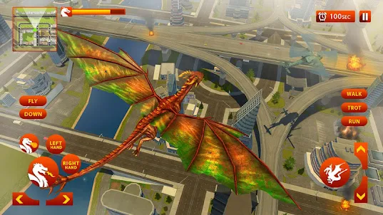 ciudad dragón simulador
