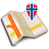 Map of Oslo offline icon