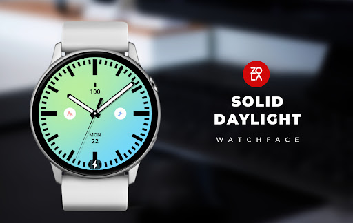 Android application Solid Daylight Watch Face screenshort