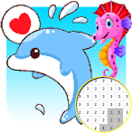 Sea Animals Color By Number