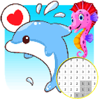 Sea Animals Color By Number