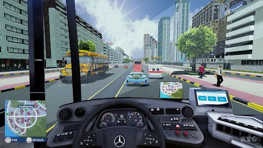 버스 시뮬레이터 2023 - 버스게임 - 버스운전게임