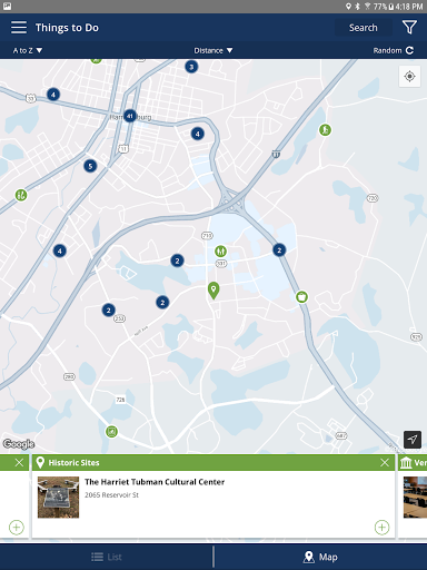 Screenshot of Visit Harrisonburg VA!