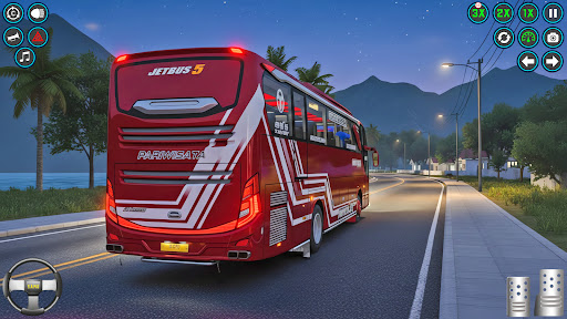 Euro Bus Driving Bus Game 3D screenshot 14