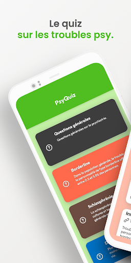 Android application PsyQuiz screenshort
