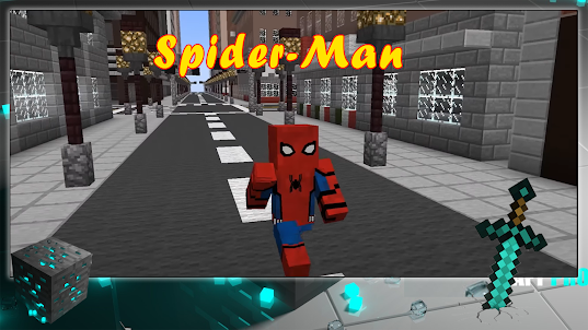 Spider Man Mod Game Minecraft