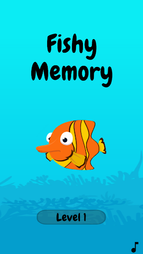 Android application Fishy Memory screenshort