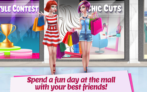 barbie shopping games with her friends