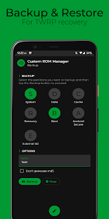 [ROOT] Custom ROM Manager (Pro) Ekran görüntüsü