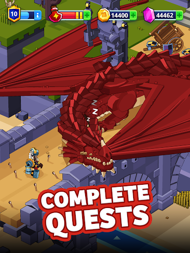 Medieval Merge: Magic Dragon - Puzzle - games