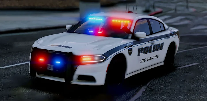 US Police Car Parking Sim 3D