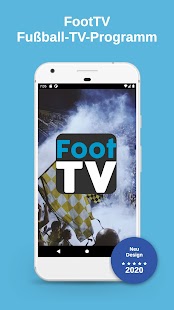 FootTV - Fußball-TV-Programm - Fußballabende Capture d'écran