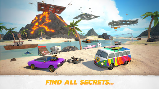 Crash Drive 3: Hộp cát đóng thế ô tô nhiều người chơi!