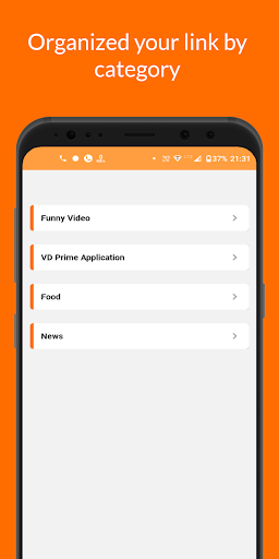 Android application URL Opener & Manager screenshort