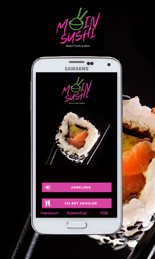 Android application MOIN SUSHI screenshort