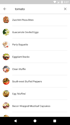 Appetizer Recipes Screenshot