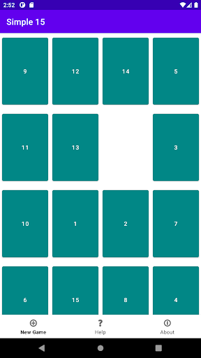 Android application S15 screenshort