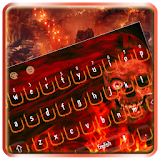 Hell fire keyboard icon