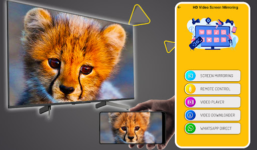 HD Video Screen Mirroring Cast