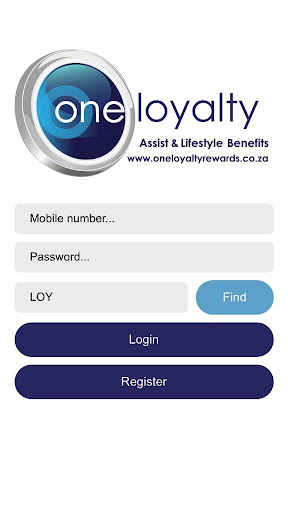 Android application OneLoyalty Assist screenshort