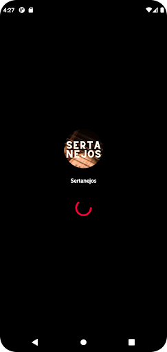Android application SERTANEJOS ROMÂNTICOS RÁDIO screenshort