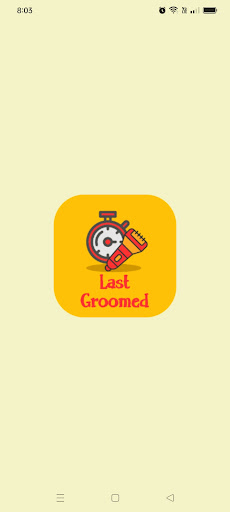 Android application Last Groomed screenshort