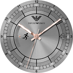 Armani watch face android wear 2025