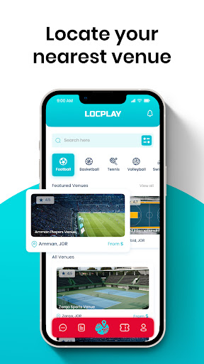 Locplay – Sports Venue Booking Screen 2