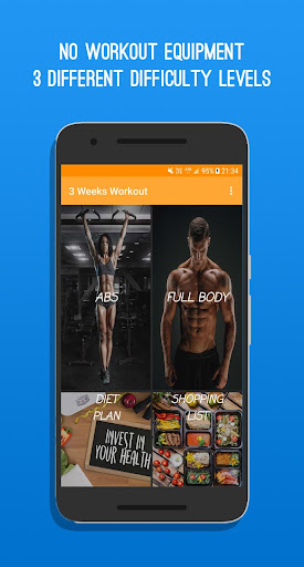 3 Weeks Workout Challenge Screenshot 1 - AppWisp.com