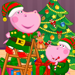 Cover Image of Download Santa Hippo: Christmas Eve  APK
