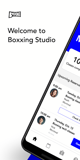 Android application Boxxing Studio screenshort