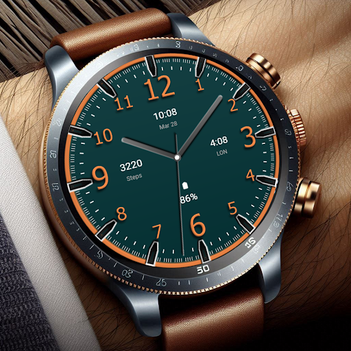 Key WF74 Analogue Watch Face screenshot 3