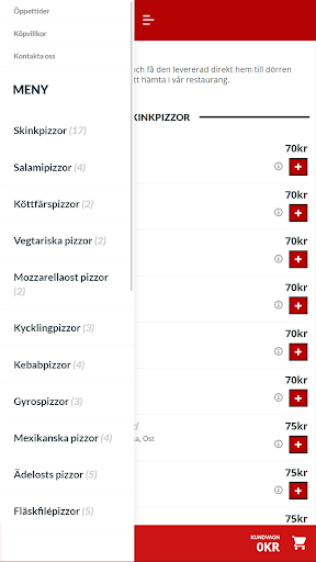 Kilafors Pizzeria Screen 2