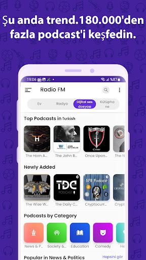 Radyo FM ekran görüntüsü