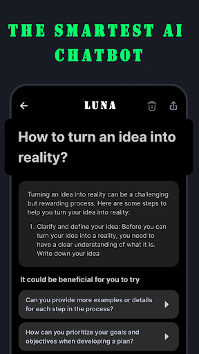Lumina ChatBot 5 - AI Chat Bot Screen 2