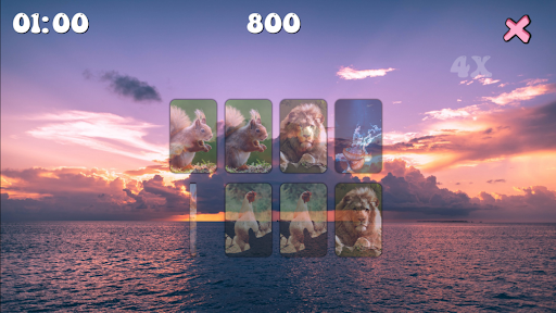 Memory Game - Animals Screen 3