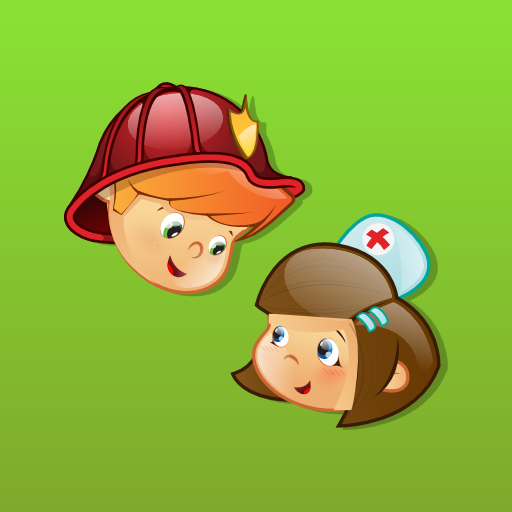 Kids Professions Dressing Game logo