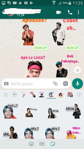 Sticker WA Youtuber Indonesia 2.0 APK + Mod (Unlimited money) إلى عن على ذكري المظهر