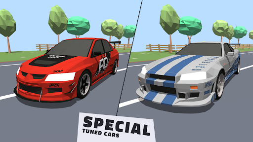 Polygon Drift: Traffic Racing - Racing - games