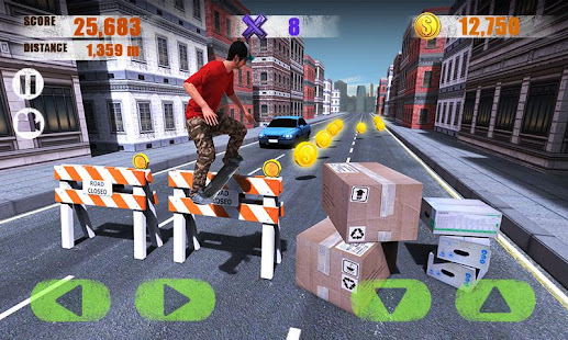 Street Skater 3D apktreat screenshots 2