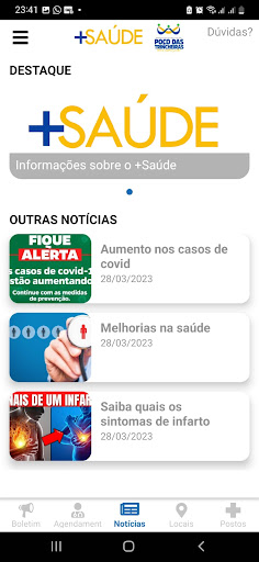 +Saúde - Poço das Trincheiras Screen 3